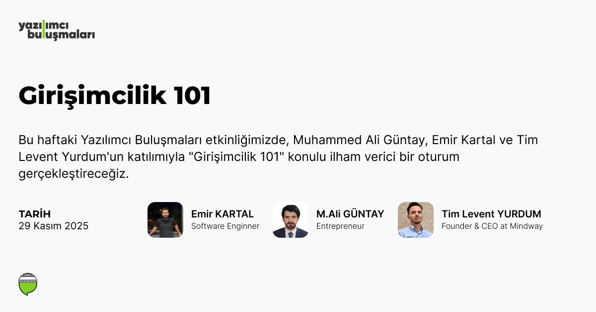 Girişimcilik 101