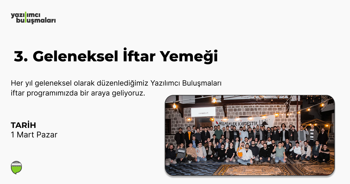 3. Ramazan İftarı